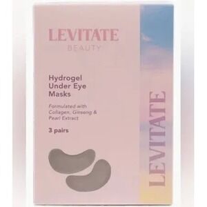 MSRP $10, Levitate Beauty, Cool & Hydrate Hydrogel Under Eye Masks, **NIB,
